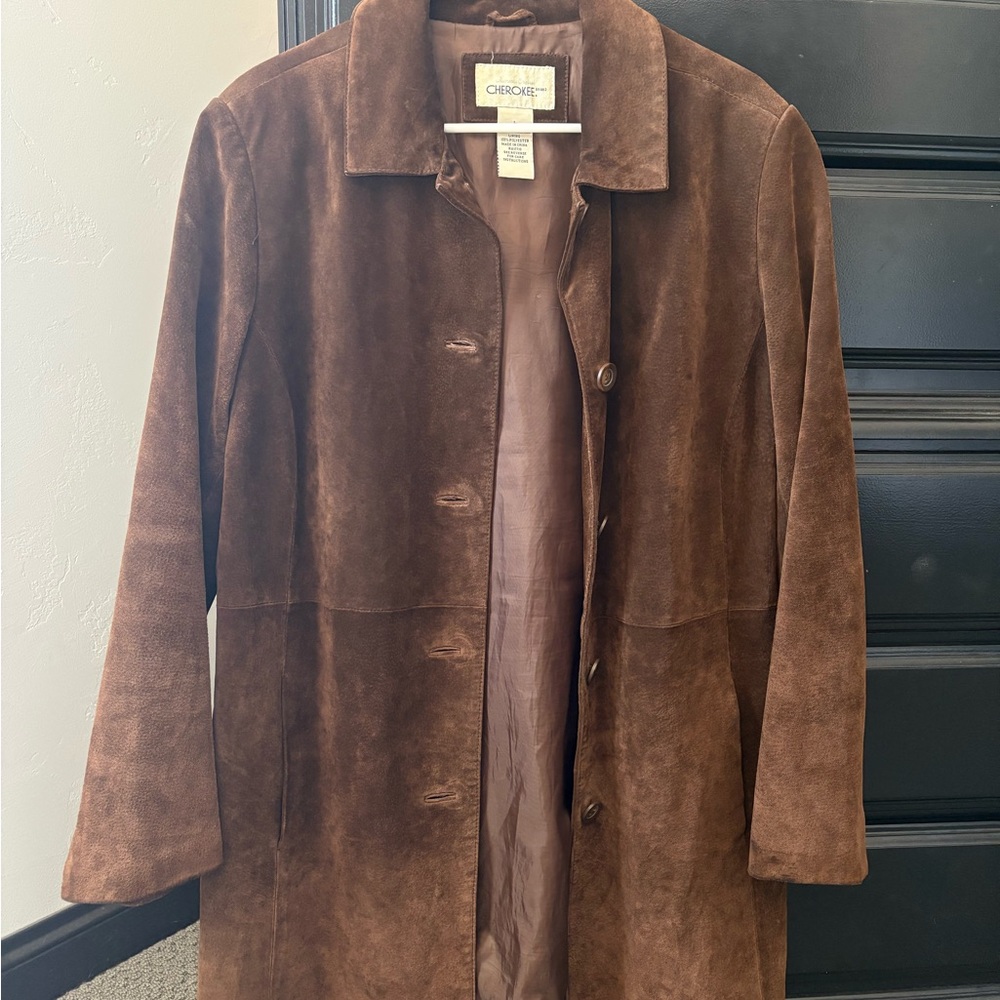 Cherokee Brown Leather Jacket